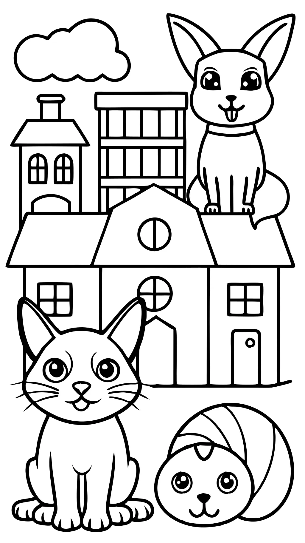 pets movie coloring pages